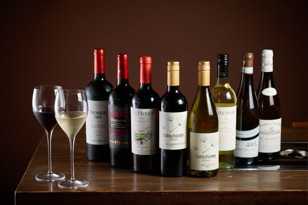 豊富なドリンクメニュー