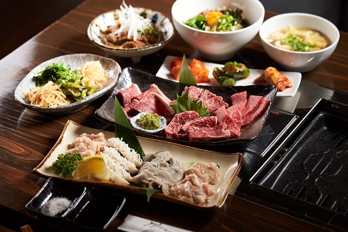 今帰仁村の食材と経産牛を使用